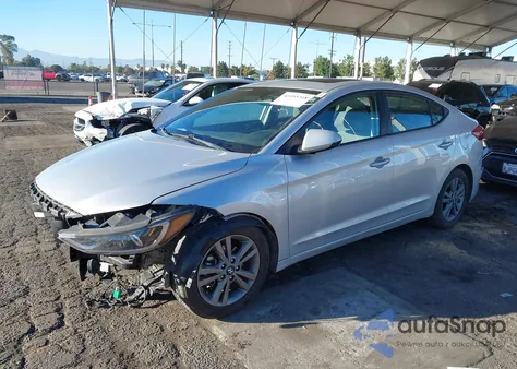 2018 Hyundai Elantra Value Edition из США, поврежденный, VIN 5NPD84LF8JH318308